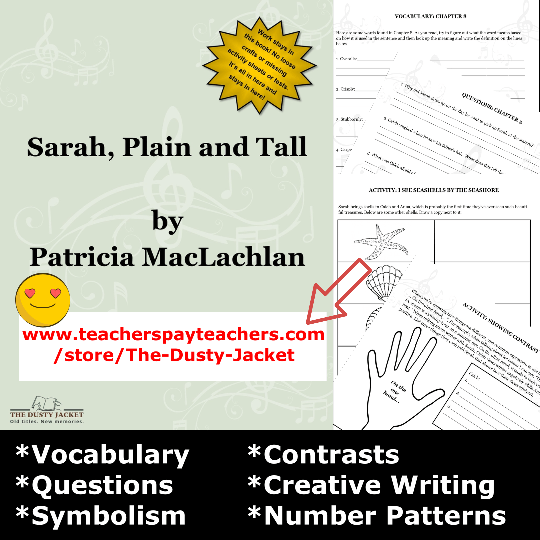Study Guide: Sarah, Plain and Tall by Patricia&nbsp;MacLachlan