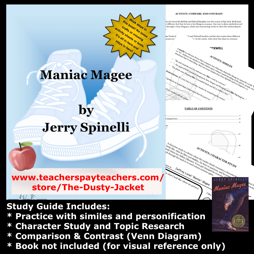 Study Guide: Maniac Magee by Jerry&nbsp;Spinelli