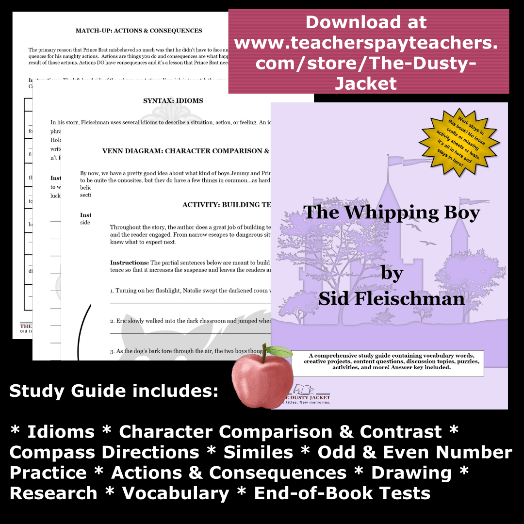 Study Guide: The Whipping Boy by Sid&nbsp;Fleischman