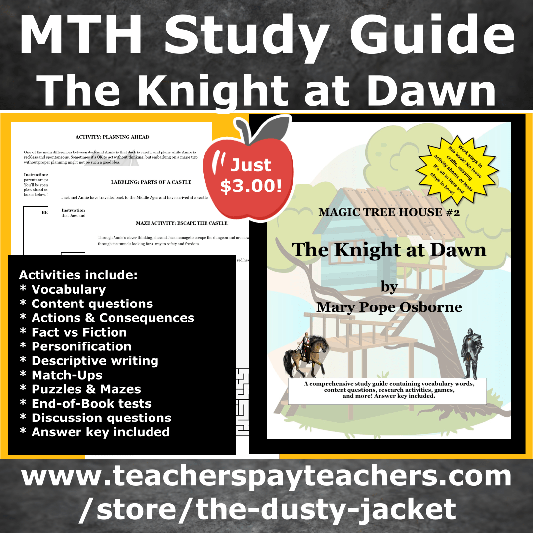 $3 Study Guide! Magic Tree House&nbsp;#2