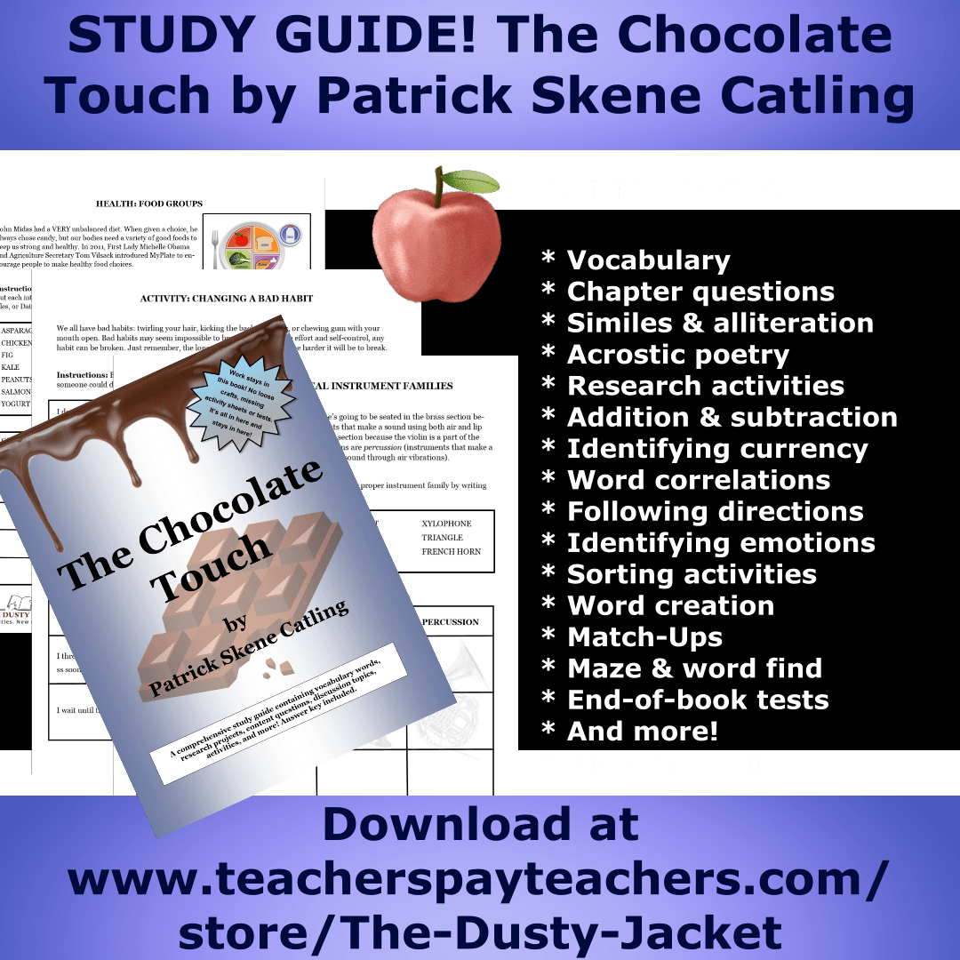 Study Guide: The Chocolate Touch by Patrick Skene&nbsp;Catling