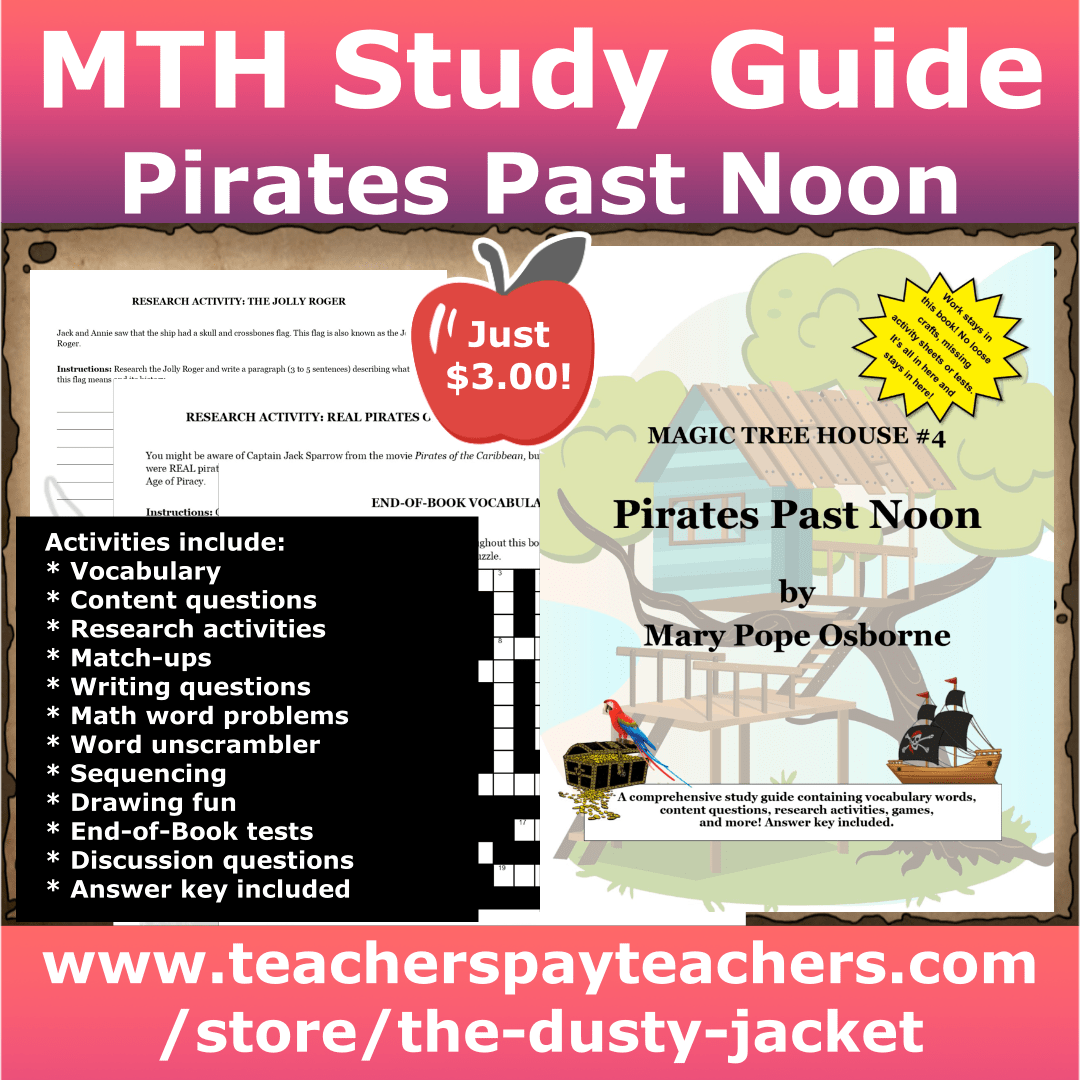 Study Guide for MTH #4: Pirates Past Noon – Only&nbsp;$3!