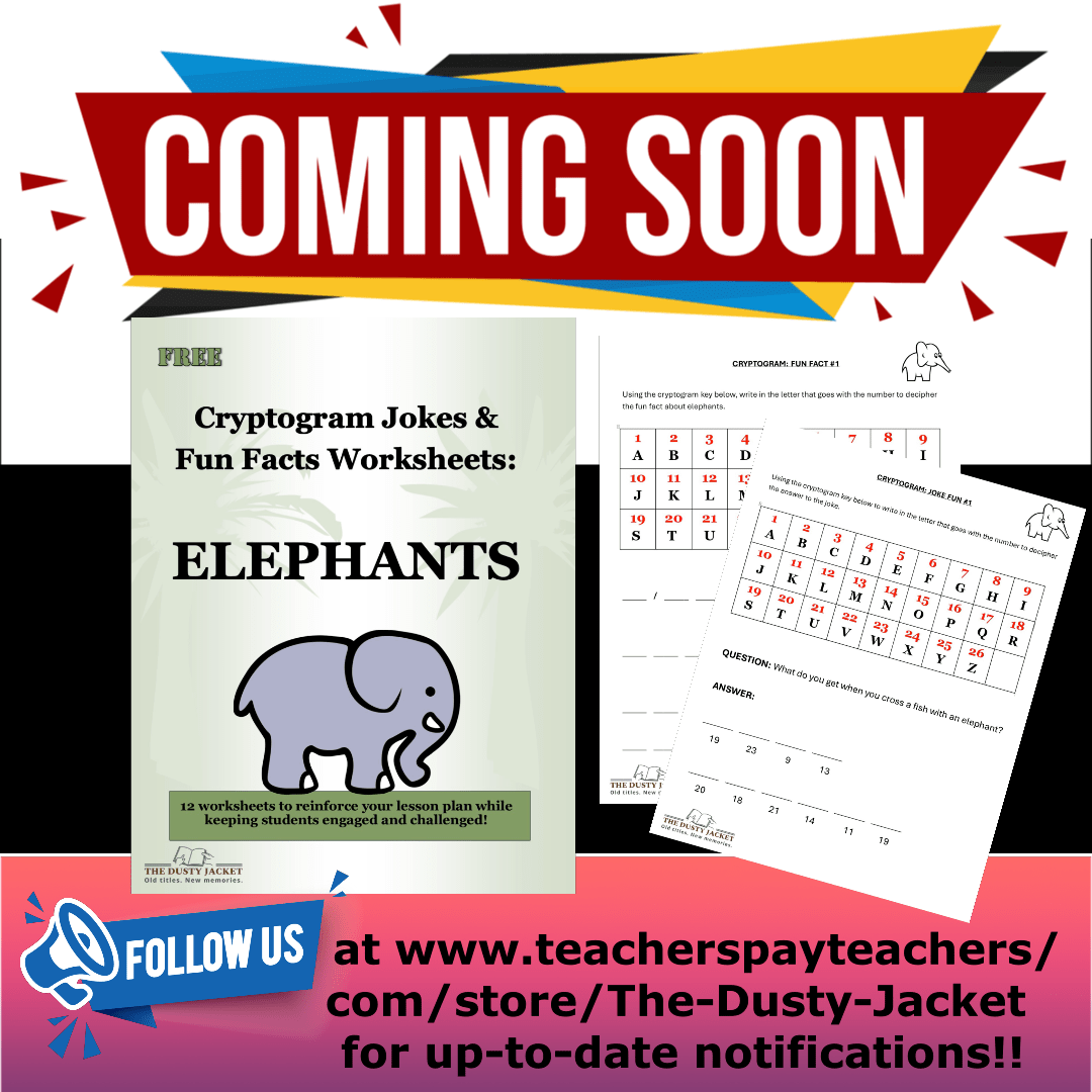 Coming Soon! Cryptogram Worksheet Packets for only&nbsp;$.99!