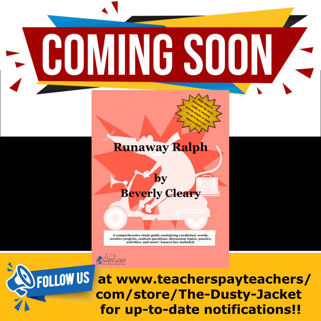 Coming Soon! Study Guide for Runaway Ralph by Beverly&nbsp;Cleary