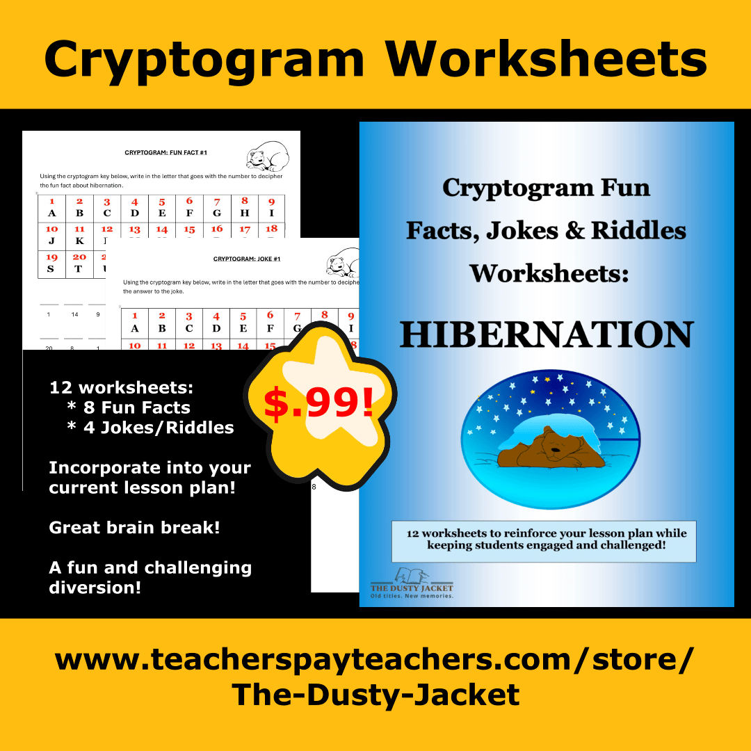 Cryptogram Worksheets: Hibernation