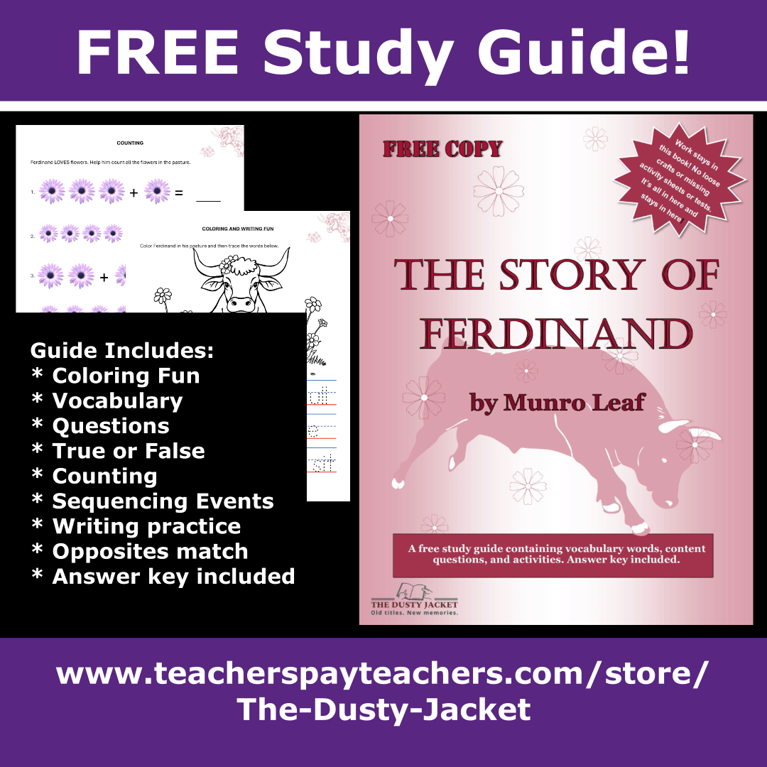 FREE Study Guide! The Story of&nbsp;Ferdinand