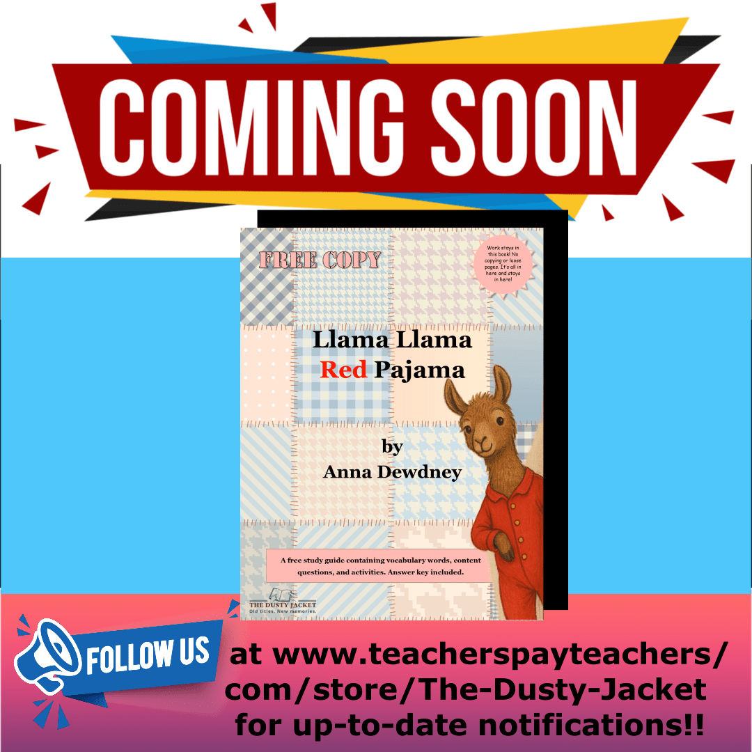 Coming Soon! Llama Llama Red Pajama FREE Study&nbsp;Guide!