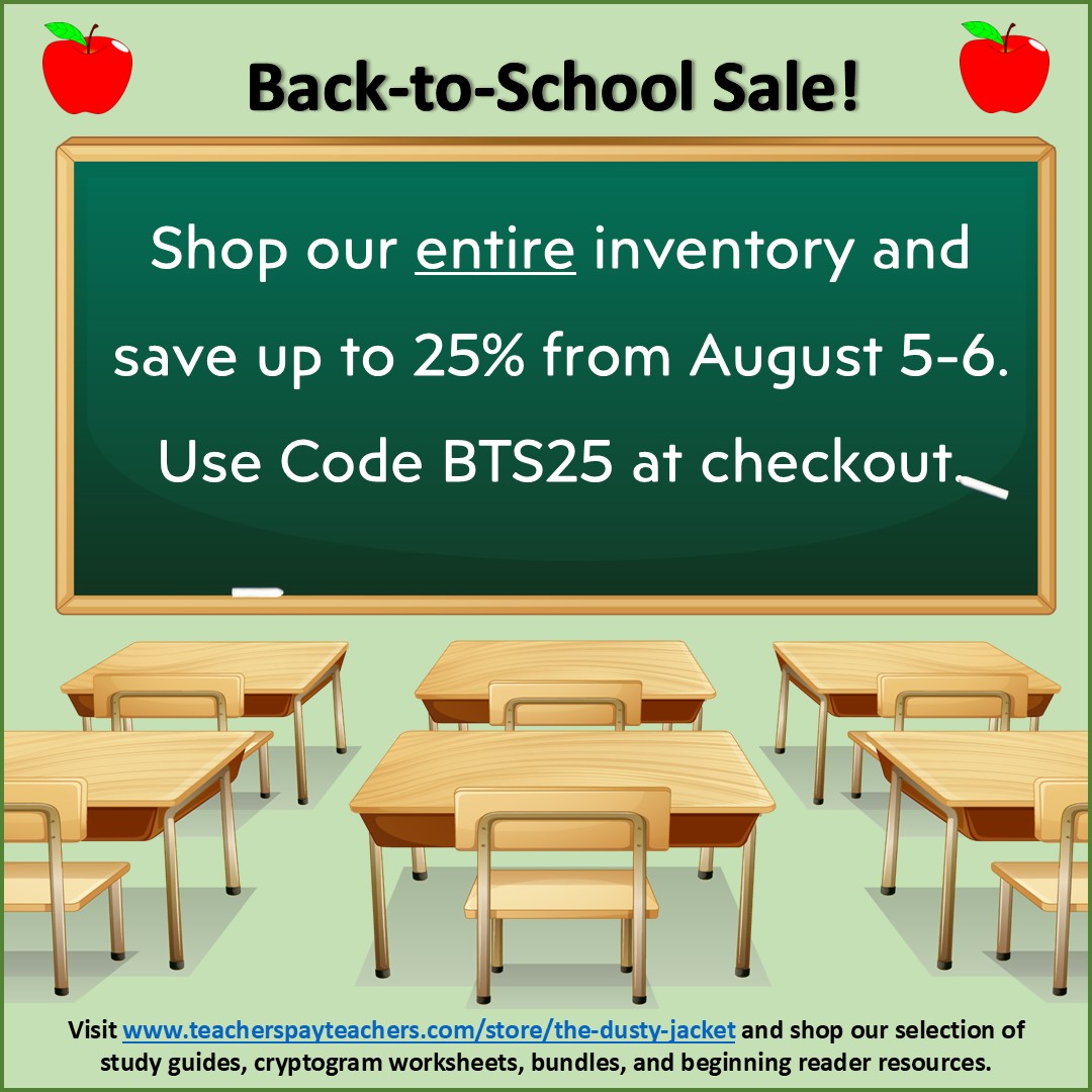 Upcoming sale! August 5-6 save up to&nbsp;25%!