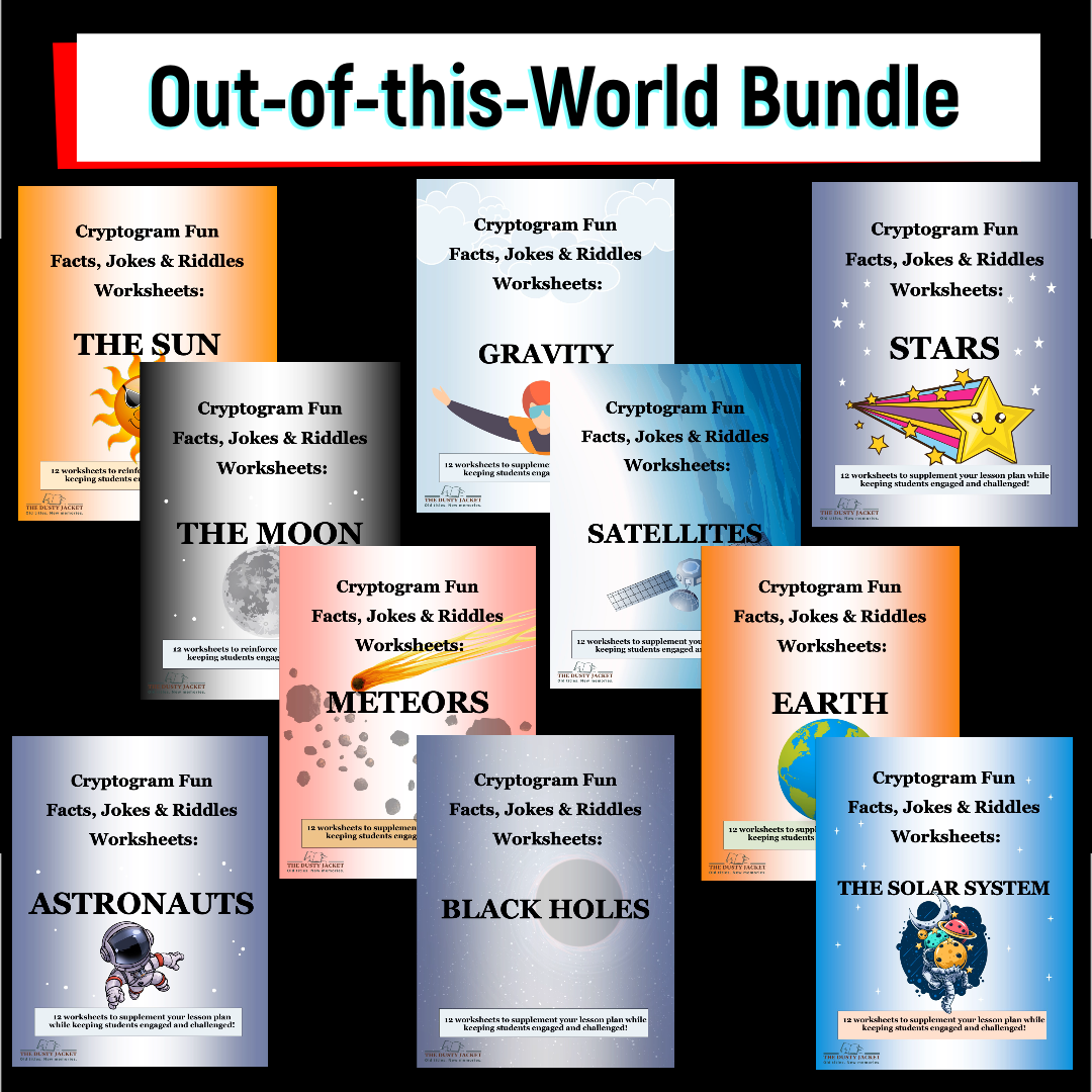 Out-of-this-World Cryptogram Bundle – The Dusty Jacket